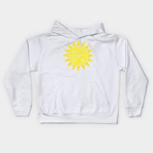 Solar power Sun Kids Hoodie